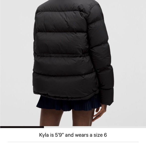 lululemon athletica Black Puffer Jacket - Picture 3 of 6